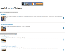 Tablet Screenshot of modellismodautore.com